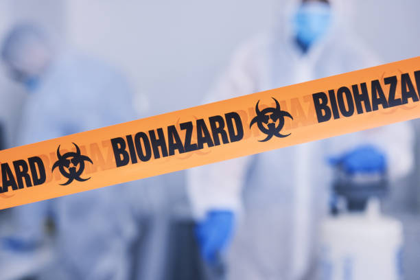 Professional Infectious Disease Decontamination technician working in Rockland, ME